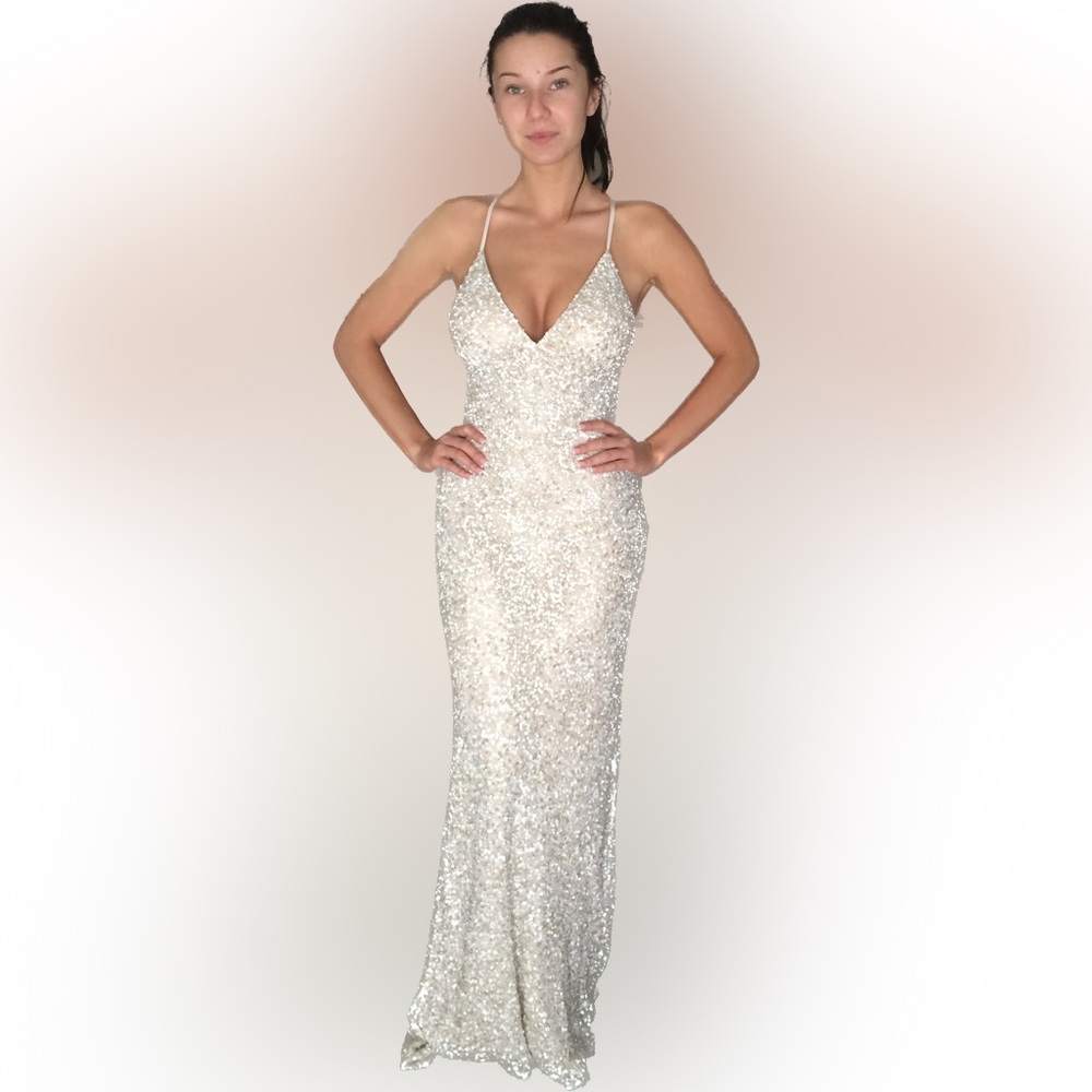 Beaded gown, prom/wedding